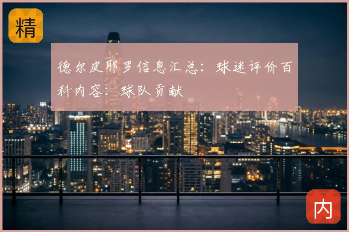 德尔皮耶罗信息汇总:球迷评价百科内容:球队贡献